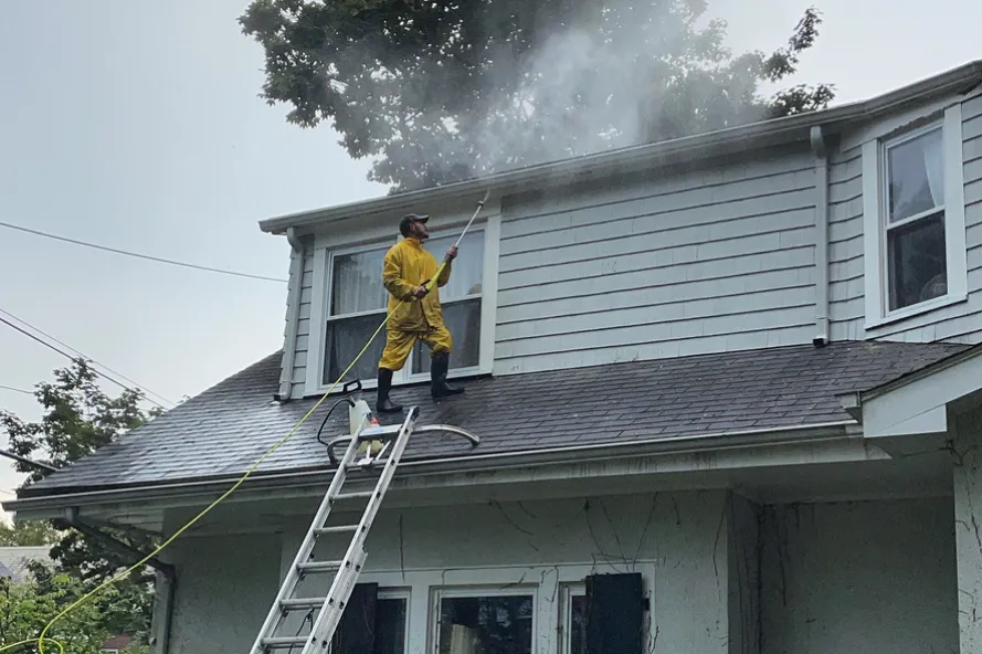 power washing